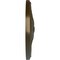 Ekena Millwork Madrid Ceiling Medallion, Hand-Painted Brass, 24 3/4"W x 12 1/2"H x 1 3/4"P CM24X12MABRS - alternate 2